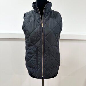 Jcrew Quilted Excursion Vest Black Size Extra Small